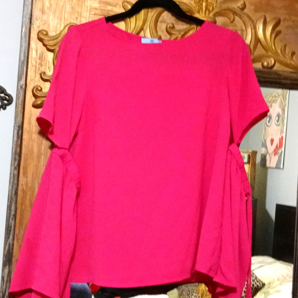 Pink blouse